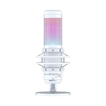 HyperX QuadCast 4P6AA USBマイク Amazon.co.jp: HyperX QuadCast S - RGB USBコンデンサーマイク