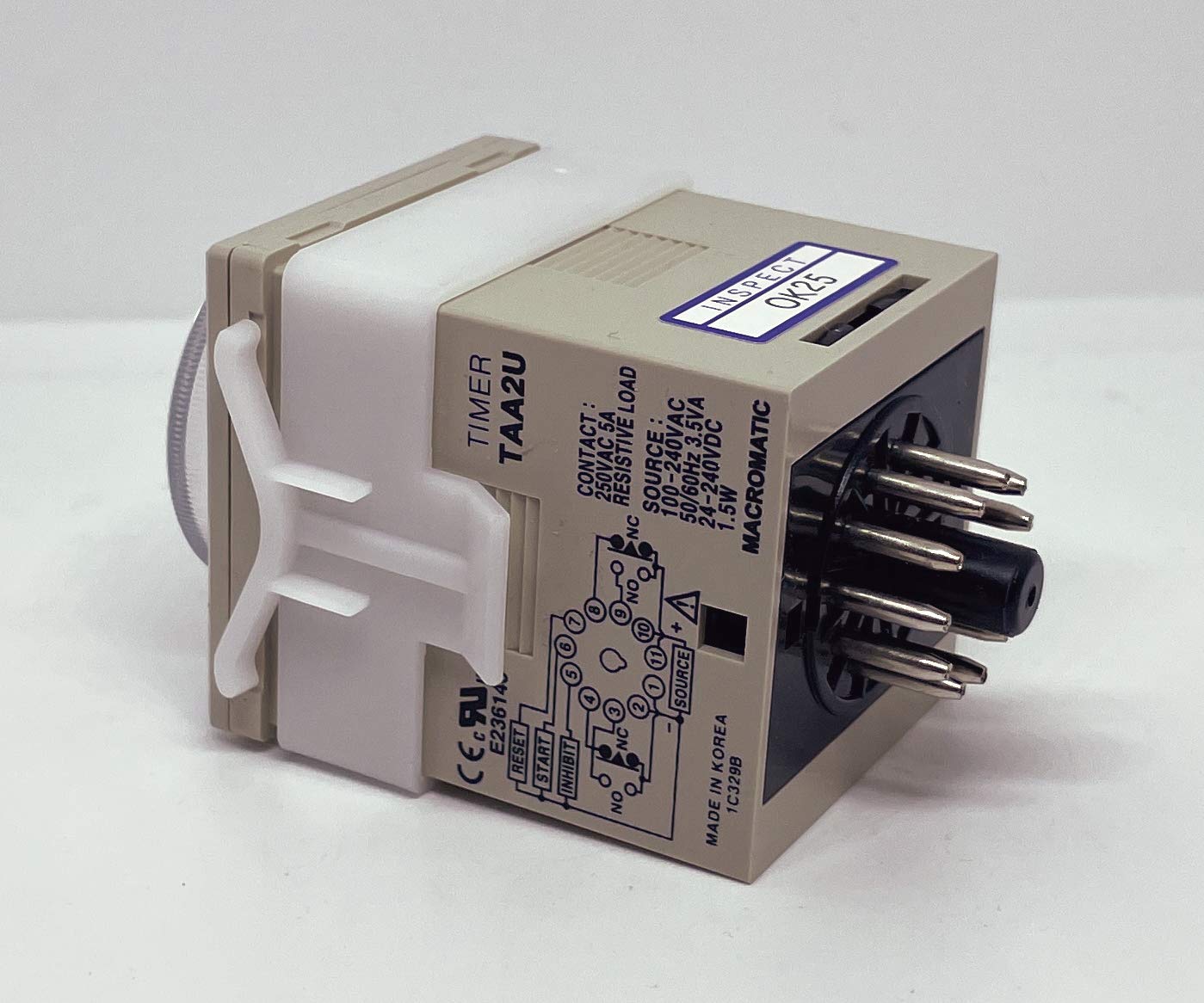 MACROMATIC CONTROLS - TAA2U - TIME DELAY RELAY