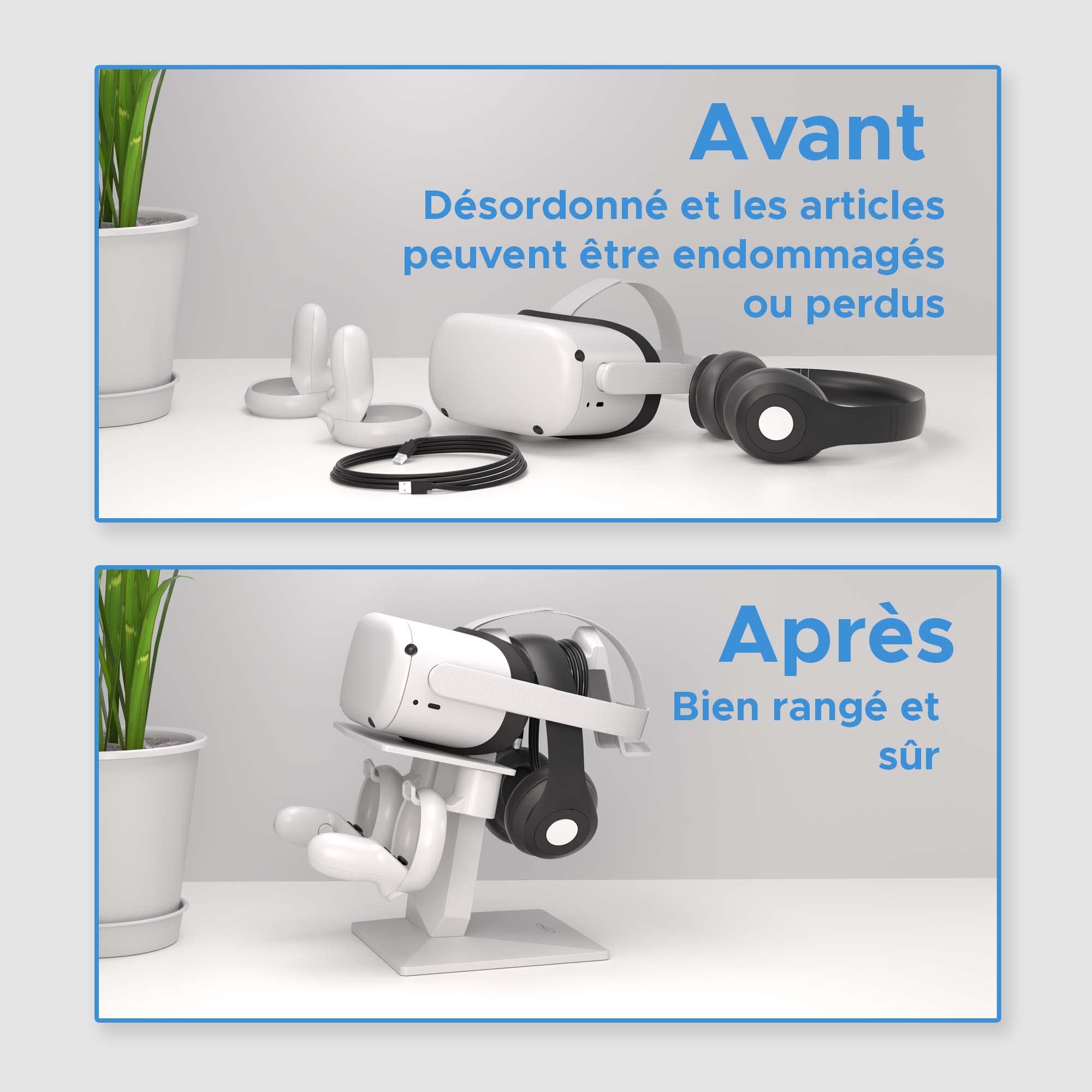 Stockage Vertical Vélo Support Mural Mimoke Pour 3 Vélos - Gain De Place Garanti ! Crochets Casque Intégrés