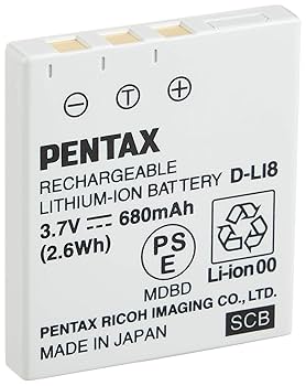 Amazon | PENTAX 充電式リチウムイオンバッテリー D-LI8 39120