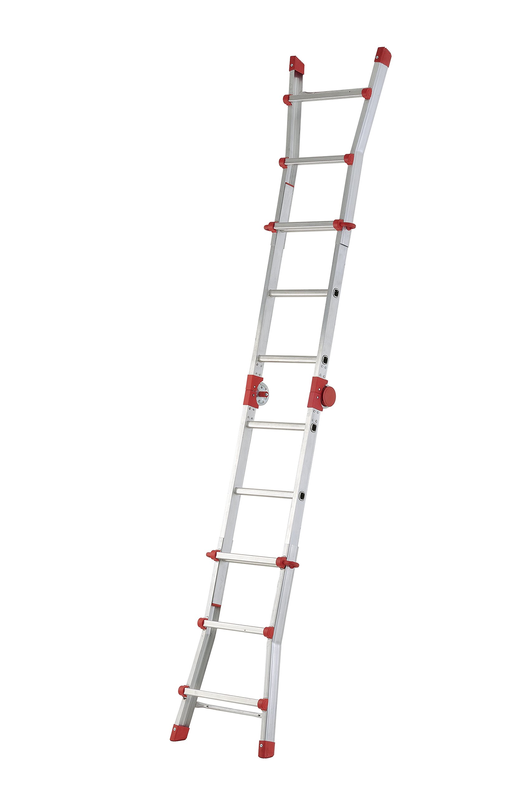 Hailo 7516-151 - Escalera Aluminio telescópica multiposición ProfiStep Multi (4x3 peldaños)