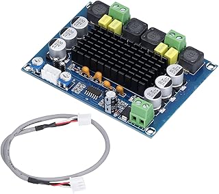 Audio Power Amplifier Module Digital Audio Power Amplifier Dual Channel Stereo Amplifier Board DC12-24V TPA3116d2 with Cable