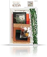 Vista 1 de Kimberbell Kit de adornos de otoño Falling for Autumn - Kit de adornos para manualidades, juego de 29 piezas con vinilo fusible, terciopelo