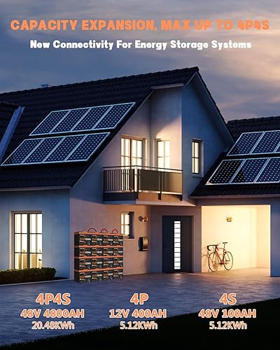 Miniatura 8 de Batería LiFePO4 de 12 V 100 Ah con Bluetooth, mini batería de litio integrada BMS de 100 A con protección a baja temperatura, hasta 15000 ciclos