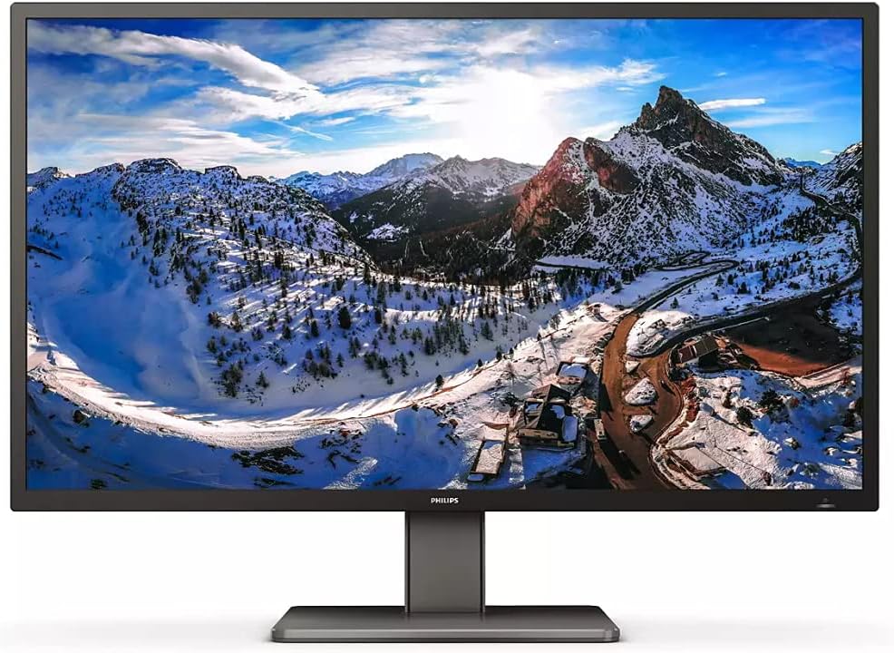 Philips 439P1/00 43 4k Docking Monitor con ingresso RJ45, 16:9 VA, HDR 400, MULTIVIEW, KVM SWITCH, PiP, PbP, AUDIO INTEGRATO, REGOLAZIONI ERGONOMICHE, 3 HDMI, DP, USB-C, HUB USB, NERO Philips 439P1/00 43 4k Docking Monitor con ingresso RJ45, 16:9 VA, HDR 400, MULTIVIEW, KVM SWITCH, PiP, PbP, AUDIO INTEGRATO, REGOLAZIONI ERGONOMICHE, 3 HDMI, DP, USB-C, HUB USB, NERO