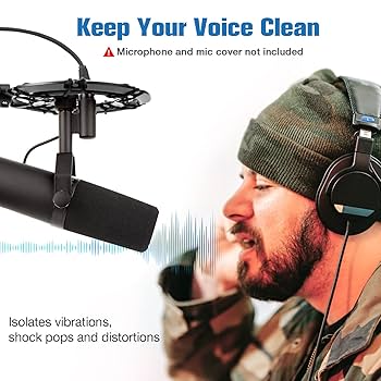 Amazon.co.jp: WIBOND マイクショックマウント Shure SM7B対応