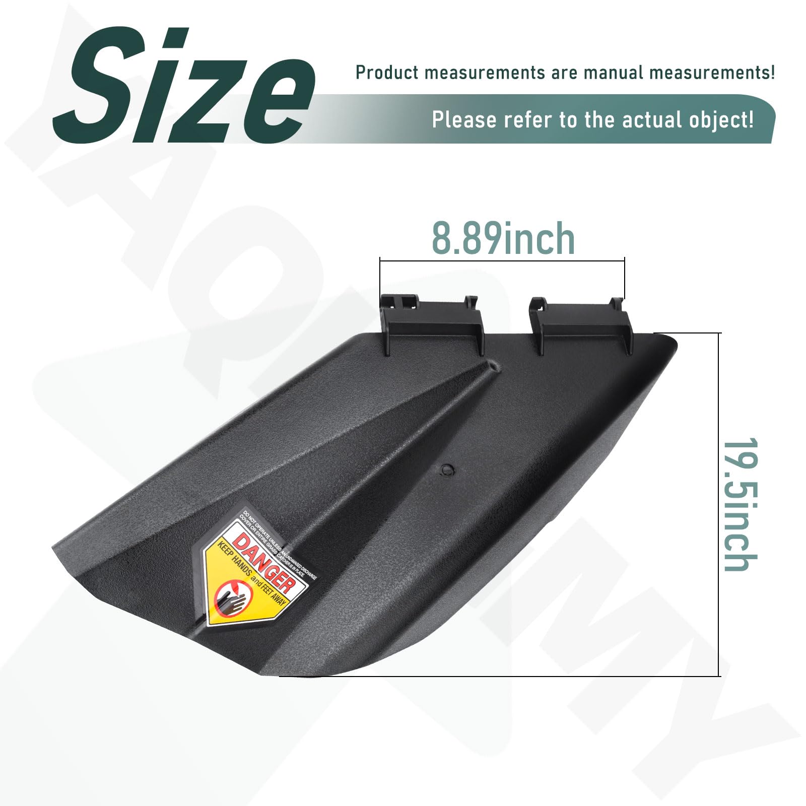93-0317 Deflect-or montaje compatible con Toro 71190 71191 71193 81235 81240 81242 81245 94301 94327 94330 cortacésped sustituye a 88-4550
