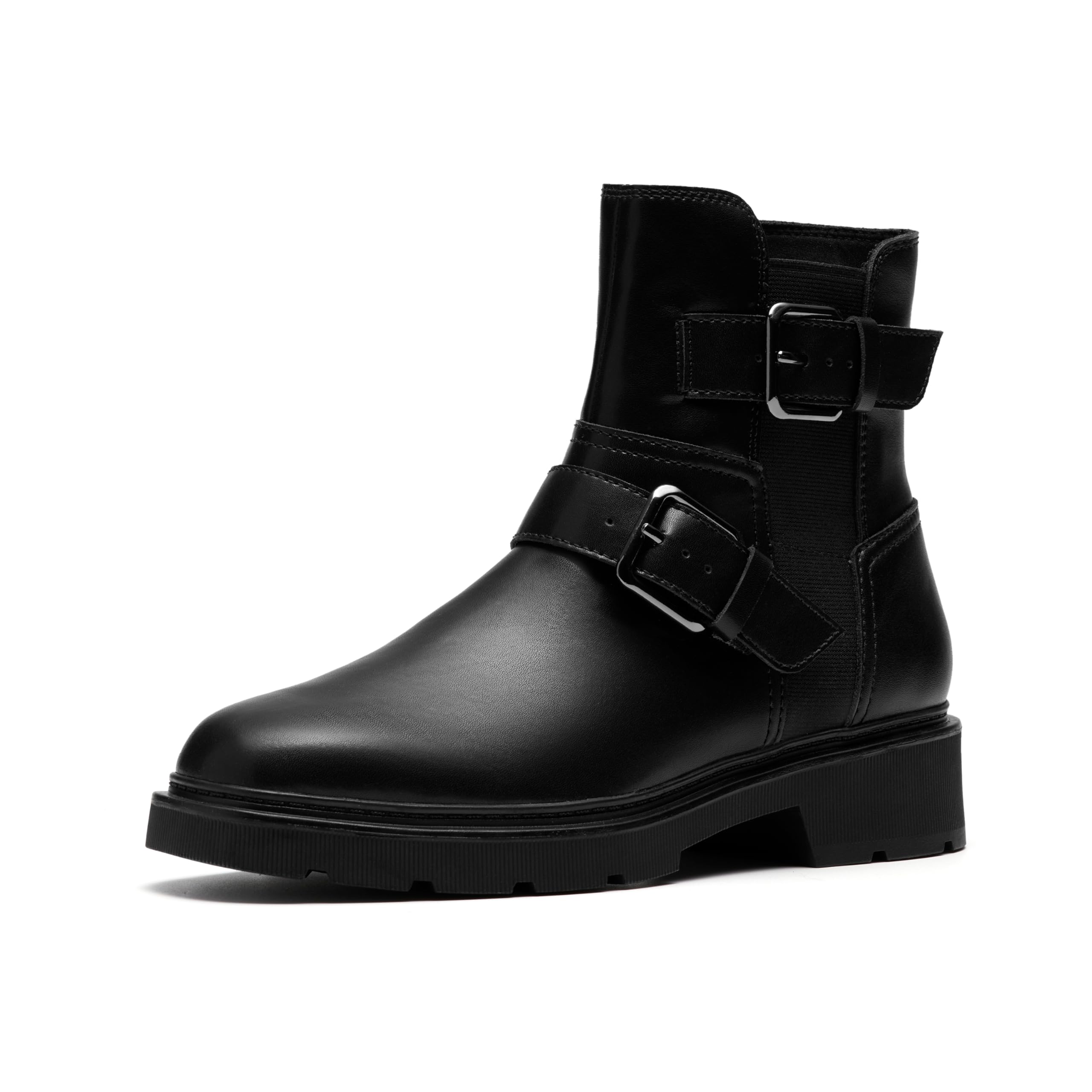 Clarks Women's Lauryl Bay Black Leather Ankle Boots | Size: 3-Standard Fit