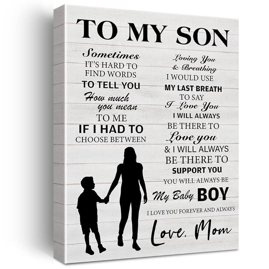 Amazon.co.jp: Rustic to My Son I Love You Forever and Always