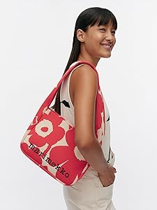 Amazon | [マリメッコ] Knitted Shoulderbag Unikko ショルダーバッグ