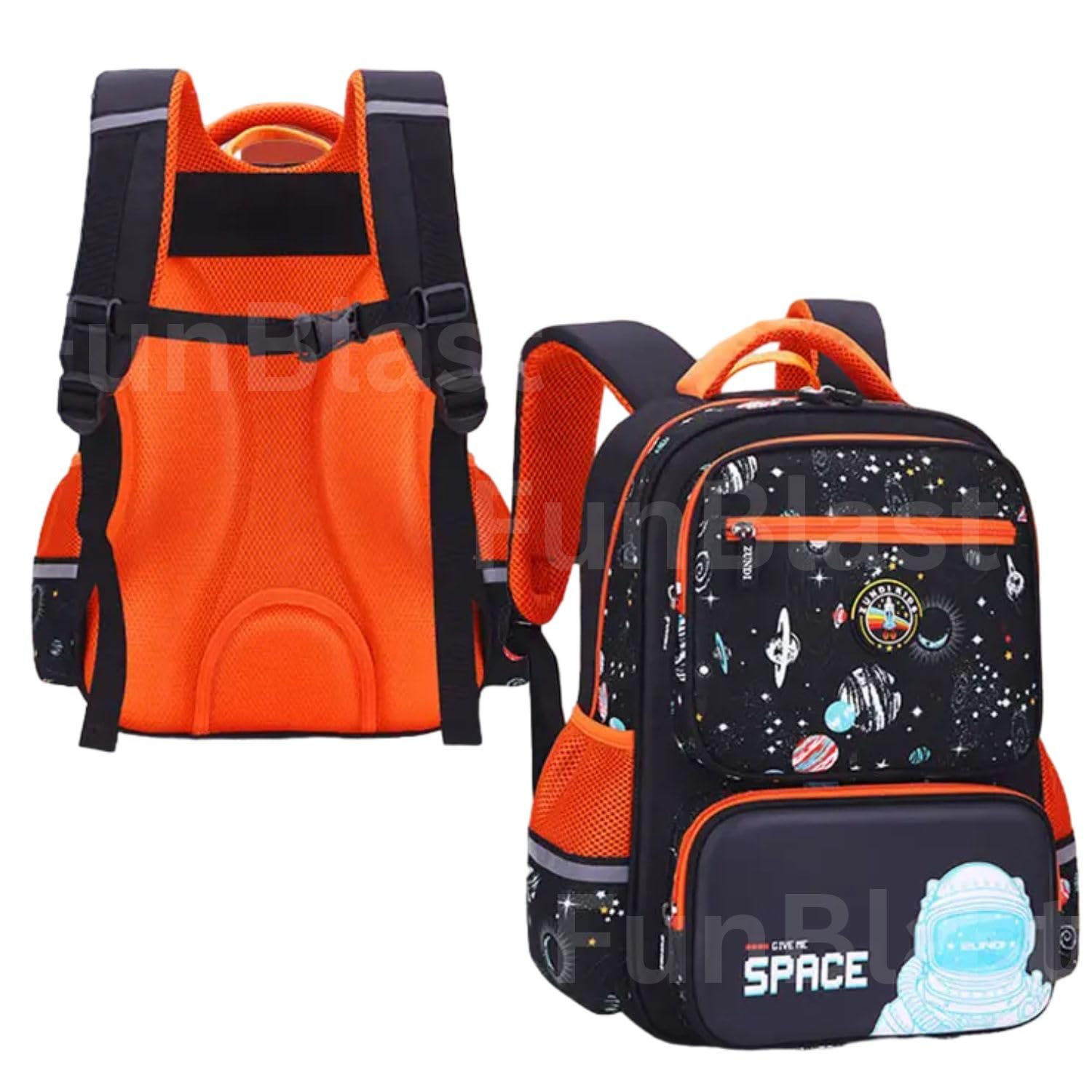 funblast School Bags for Boys - Space Bagpack for School Kids, Large Capacity Multipurpose Orthopedic Lightweight School Bags, Travel Bag, Casual Bag (44 X 31 X 19 Cm)-picture-50