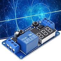 Vista 3 de Interruptor de control de tiempo de 12V Intermitente 12V Interruptor de control de tiempo Temporizador Módulo de relé de ciclo MCU infinito Módulo