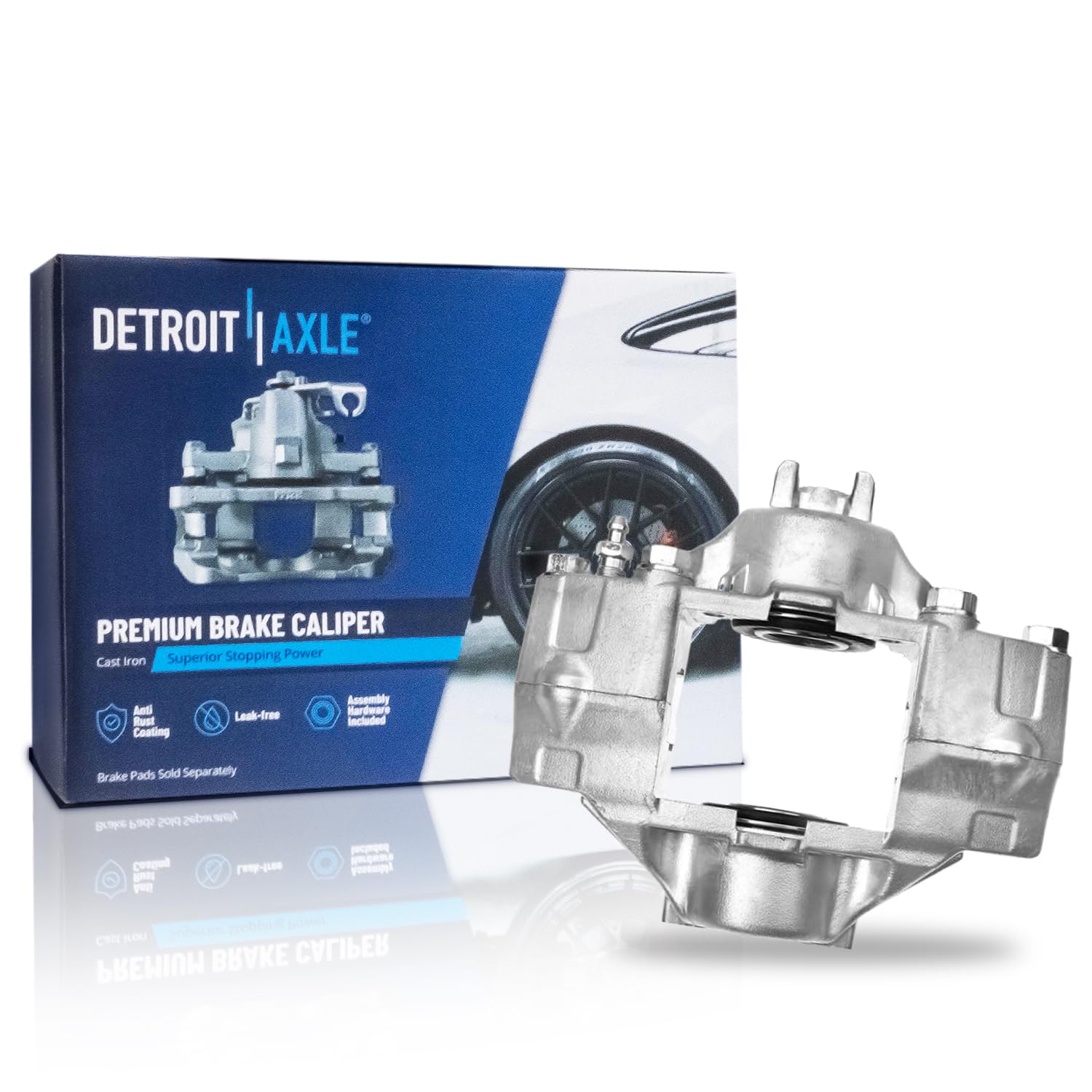 Detroit Axle - Rear Left Brake Caliper for 2006-2007 Subaru Impreza, Driver