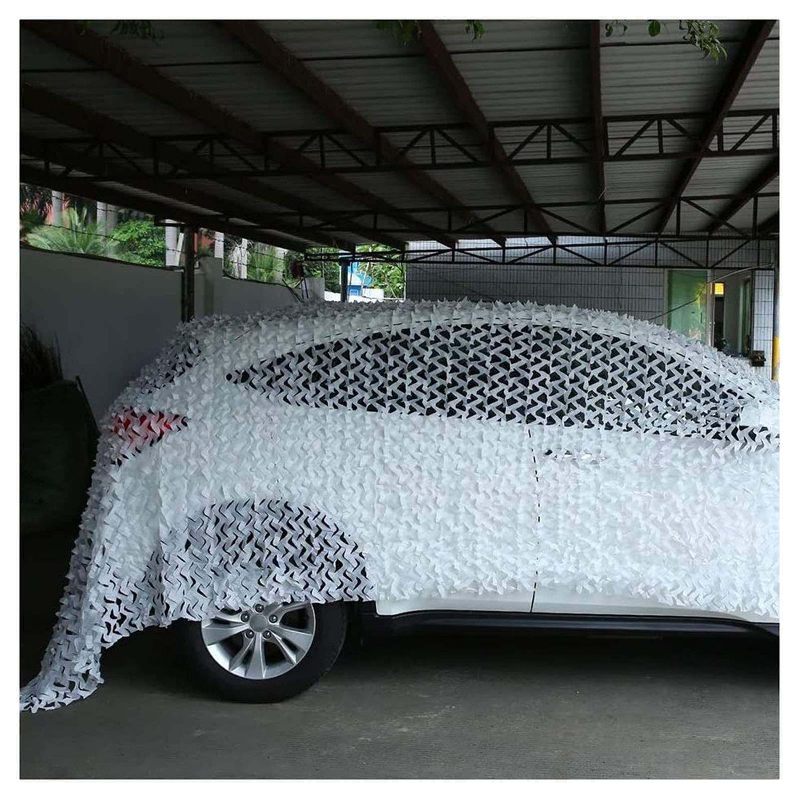 Sonnenschutz-tarn-schattennetz, Sonnensegel, Großes Roll-tarnnetz, Militärisch Verstärktes Camouflage Netz, Für Jagdschießen, Camping Im Freien, Tarndekoration,2x8m(6.6 * 26.2ft)