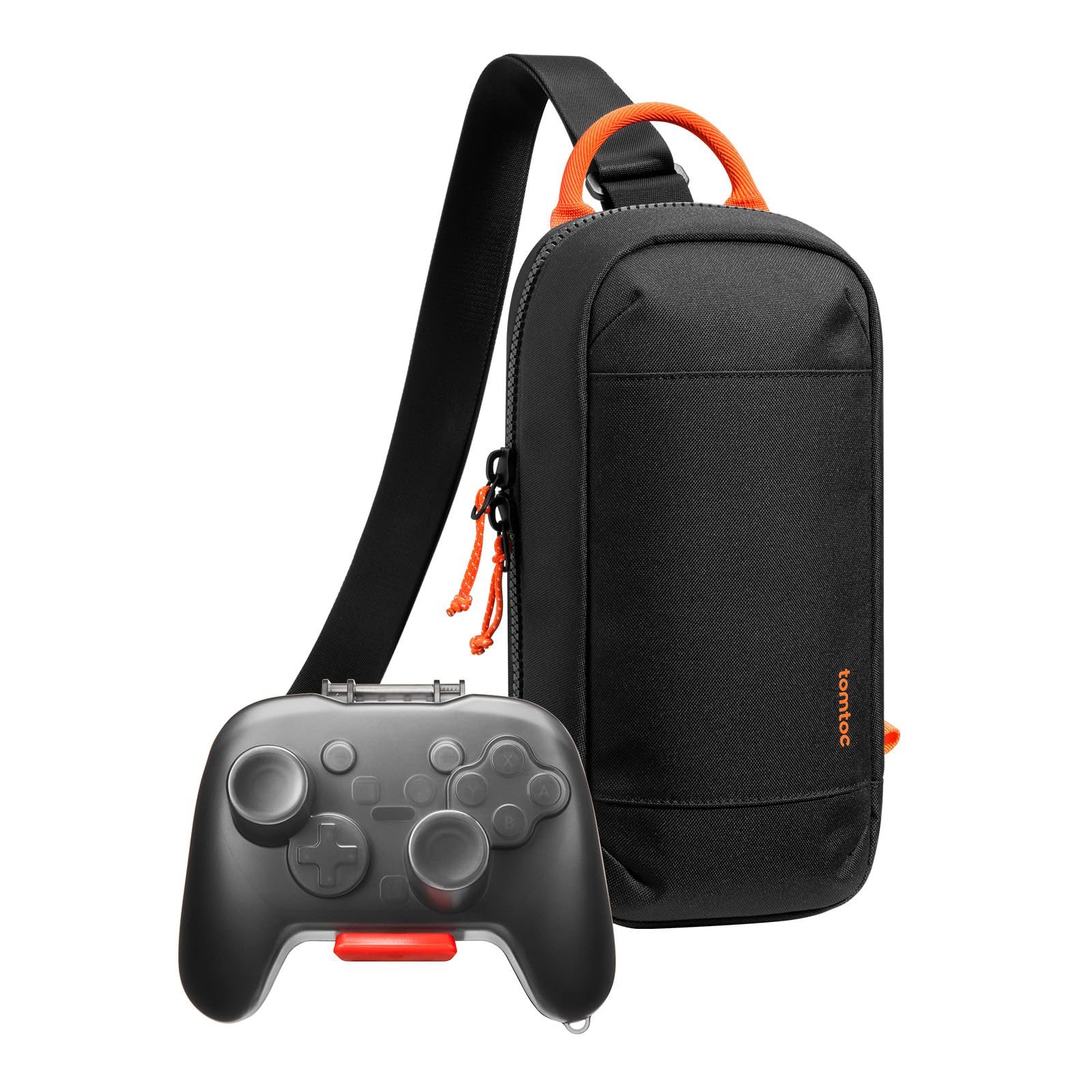 tomtoc Aufbewahrung Tasche Hülle für Nintendo Switch 2 Pro Controller 2025 Sling Bag Umhängetasche für Nintendo Switch 2 Konsole 2025