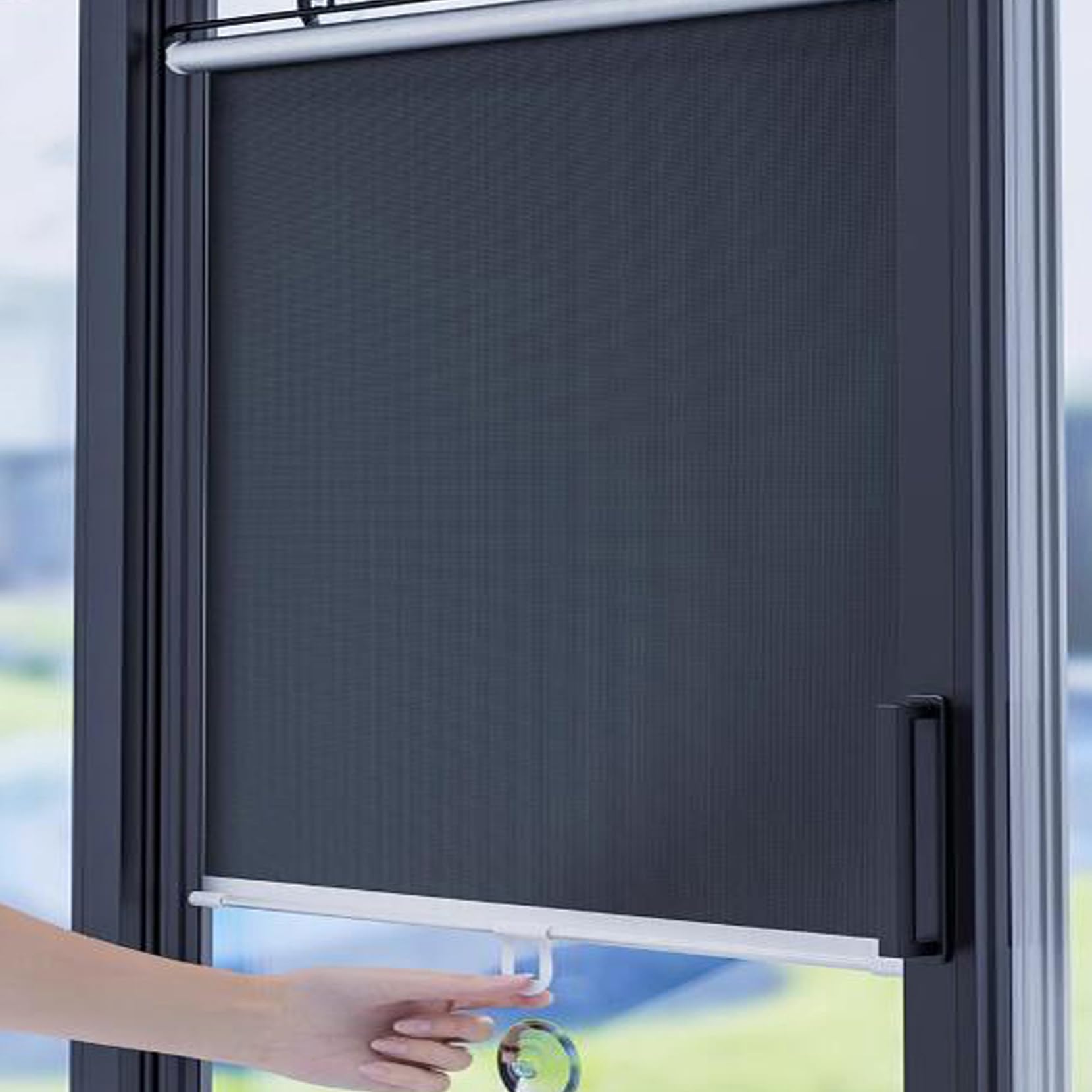 Blinds Window Roller No Drilling 45x125cm Blackout Blinds No Drilling