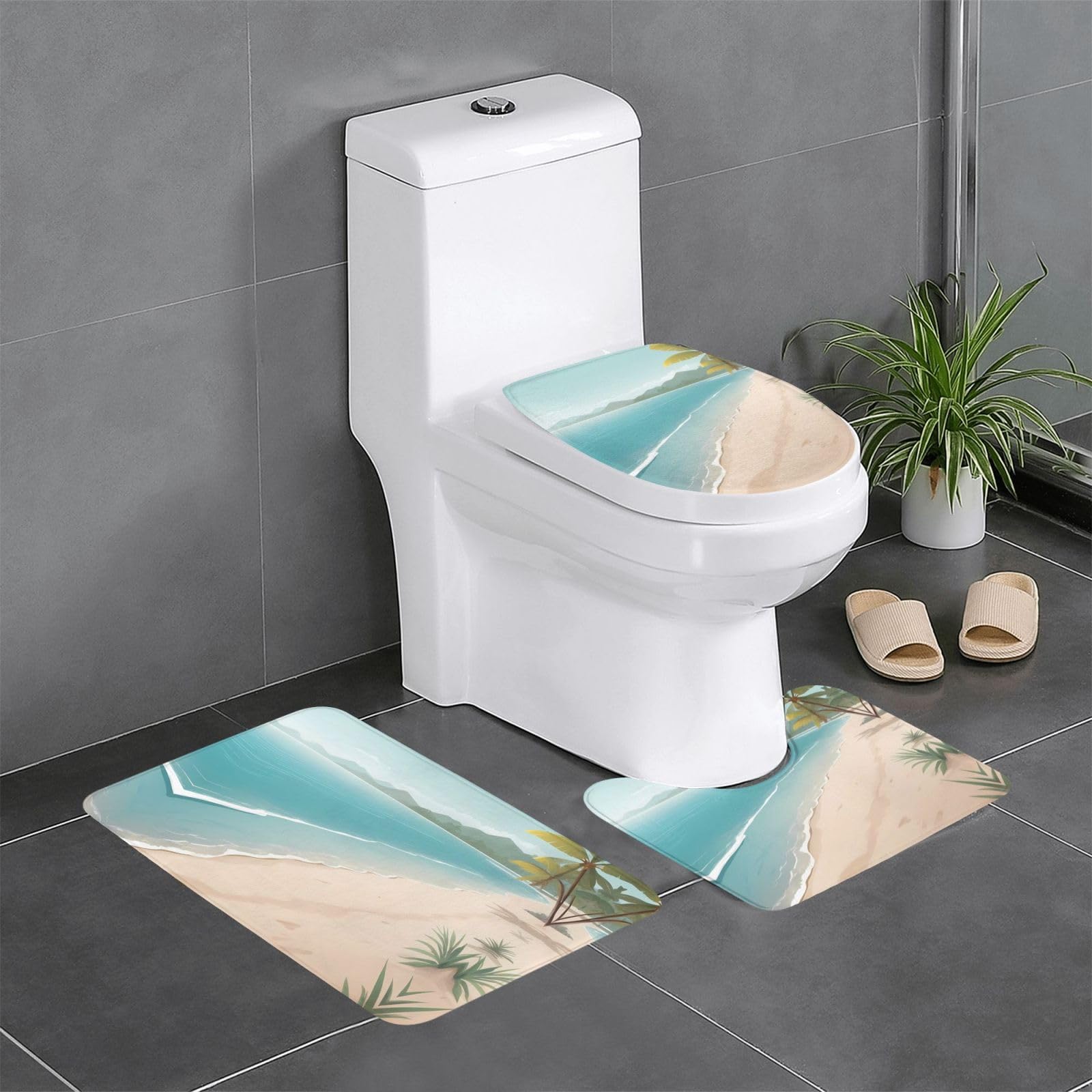 Tapis de salle de bain antidérapants pour éviter les glissades