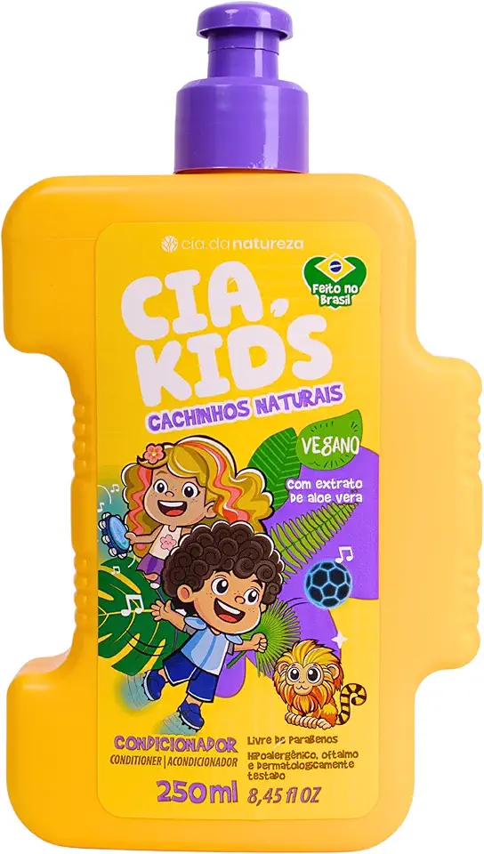 Cia Da Natureza - Condicionador Cia Da Natureza 250Ml Cia Kids Cachinhos Naturais