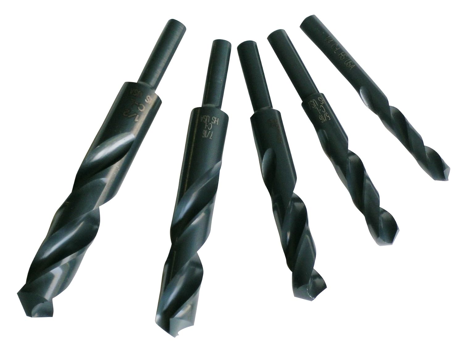 Chicago Latrobe 239 Series HighSpeed Steel ReducedShank Drill Bit Set