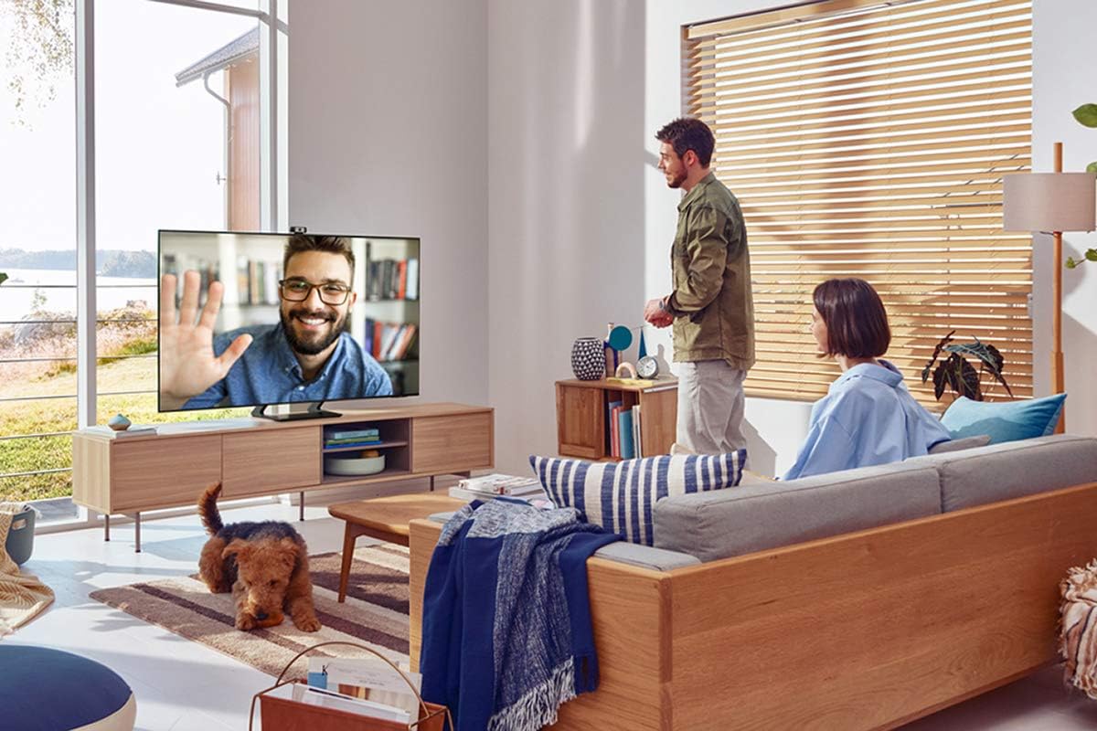 Samsung TV UE65AU9070UXZT, Smart TV 65 Serie AU9000, Modello AU9070, Crystal UHD 4K, Alexa integrato, Nero, 2021, DVB-T2 [Efficienza energetica classe G]