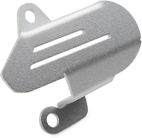 FSFY soporte lateral lateral interruptor protector cubierta protectora aluminio para BMW F 750 GS/F 850 GS 2018 2019 2020, plata