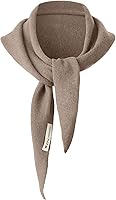 Zulzifs Wool Triangle Scarf for Women - Versatile Knitted Shawl, Warm Neck Warmer & Headscarf Fashion Accessory