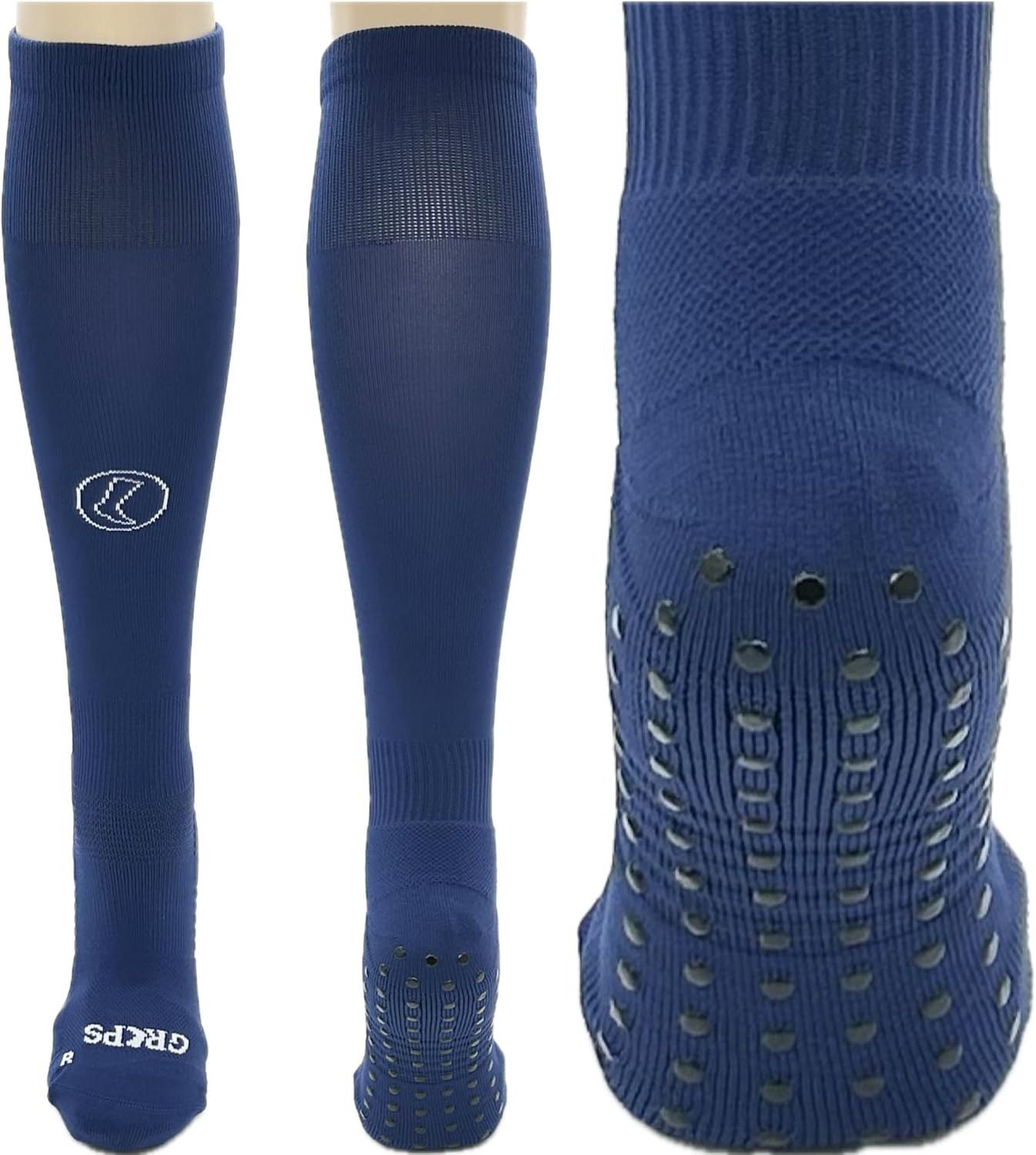 Knee High with Silicone Grips and Compression