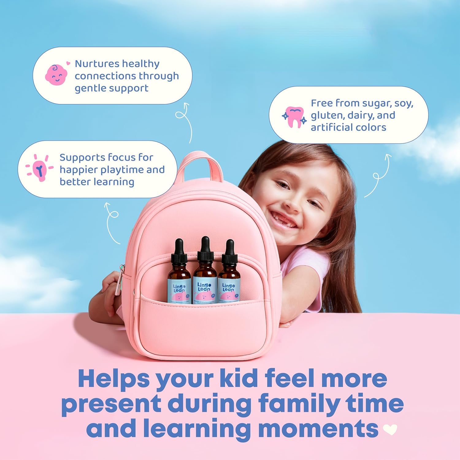 Liquide nutritionnel, formule sans sucre et végétalienne, 1 pc | Convient pour l'entretien quotidien, soutient en douceur la fonction cognitive, l'énergie et le confort articulaire