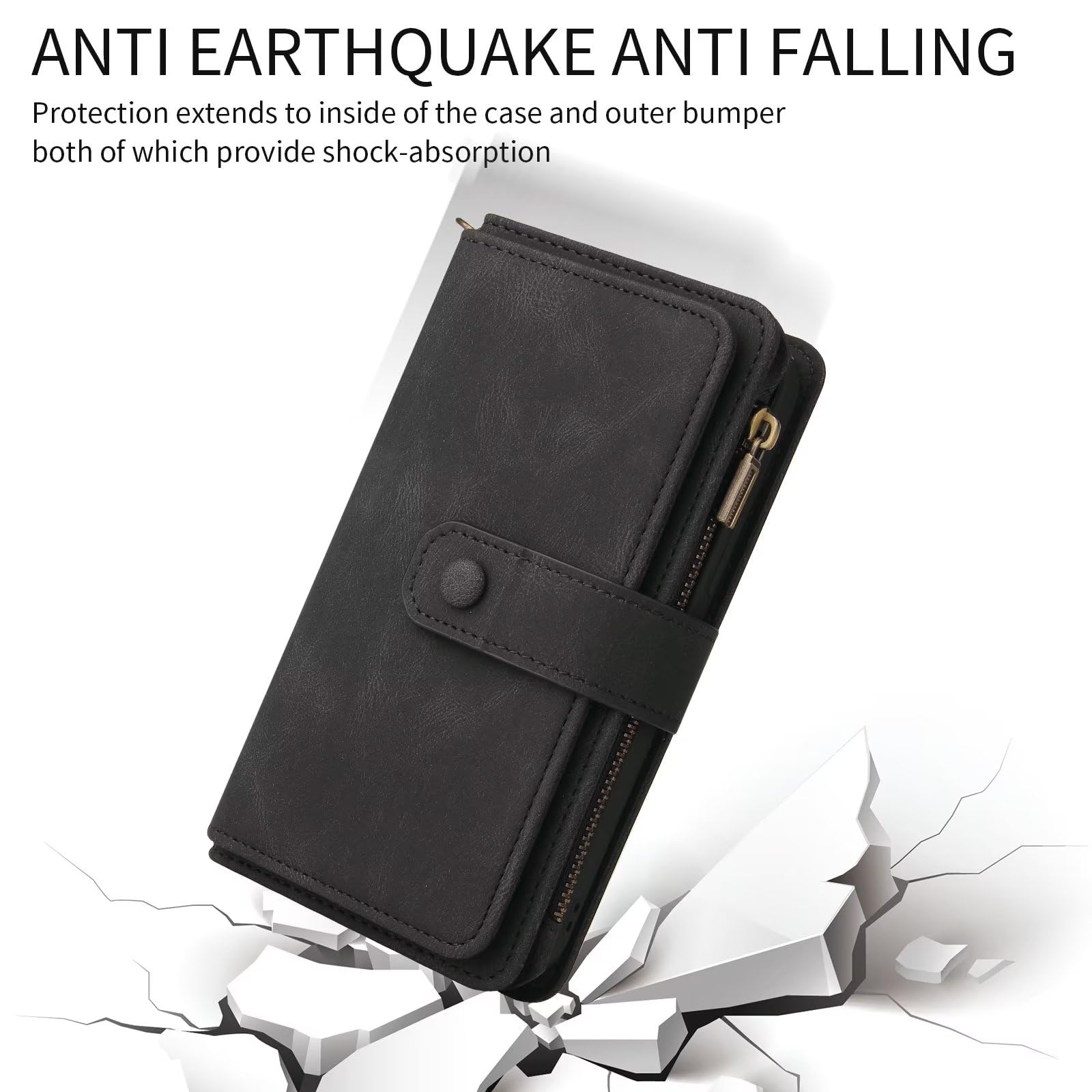 Custodia per Xiaomi Poco X4 Pro 5G, flip case in pelle con chiusura magnetica e supporto, custodia protettiva Giallo