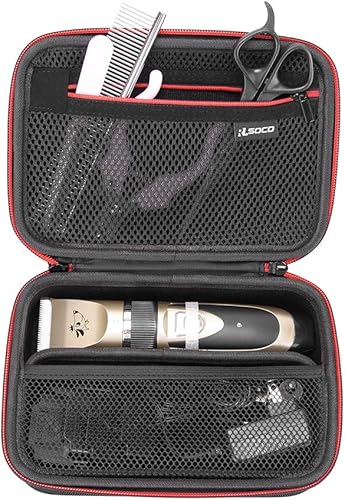 Miniatura 8 de RLSOCO Funda de transporte para cortadora de perros Oneisall, cortadora de pelo para perros Wahl, YABIFECeenwesSminiker, cortaúñas para mascotas,