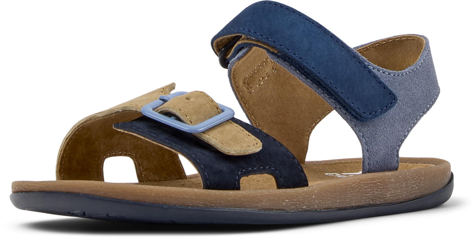Camper Boys Bicho K800672 2-Strap Sandal, Multi Assorted 002 Tws, 5 UK