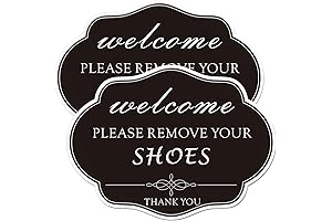 No Shoes House Sign Front Door: Personalize Your Home with a Welcoming Reminder
