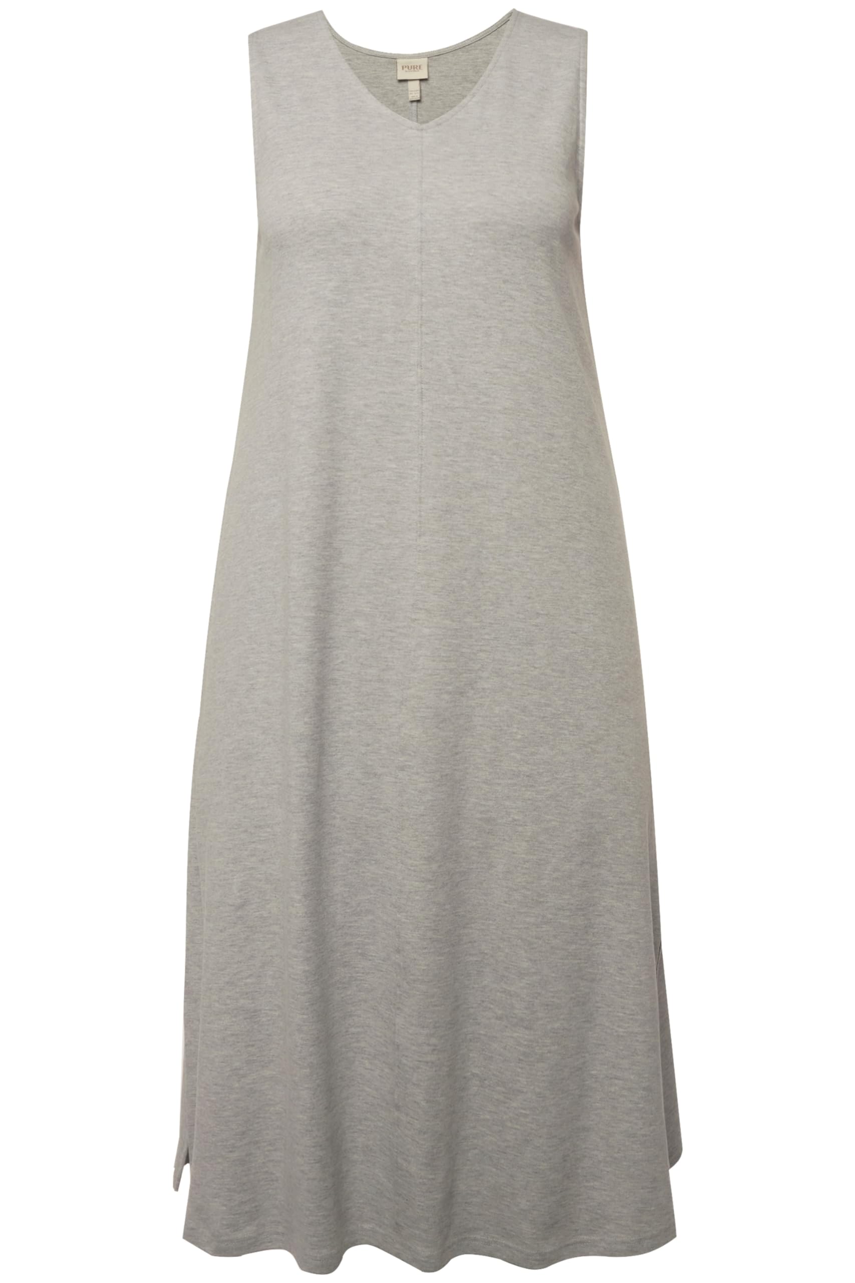 Ulla Popken Sleeves Interlock Dress 829148 Robe Femme