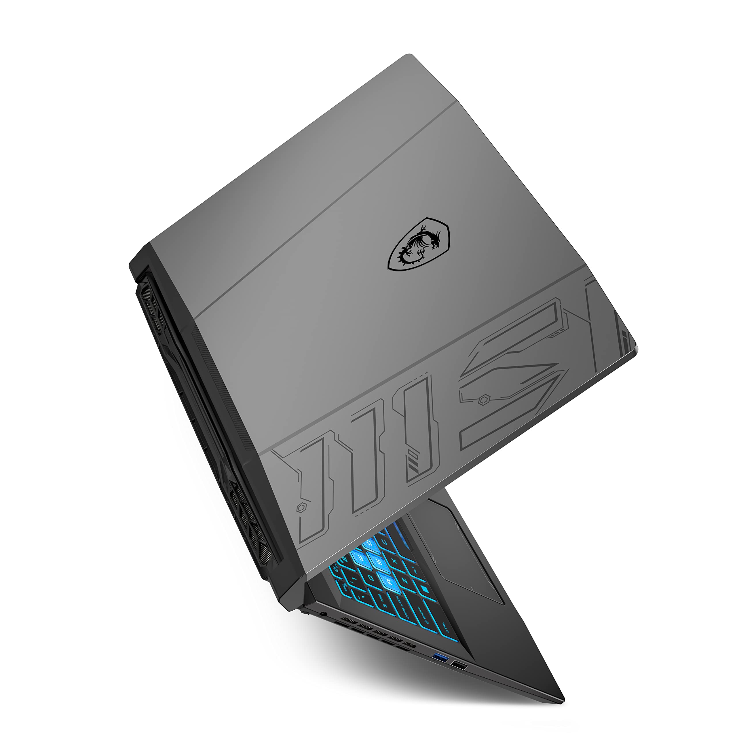MSI Pulse 15 B13VFK-442XES - Portátil Gaming 15.6" QHD (2560x1440), 165Hz | (i7-13700H, 32GB RAM, 1TB SSD, RTX 4060 8GB, Free DOS, Titanium Gray - Teclado QWERTY español