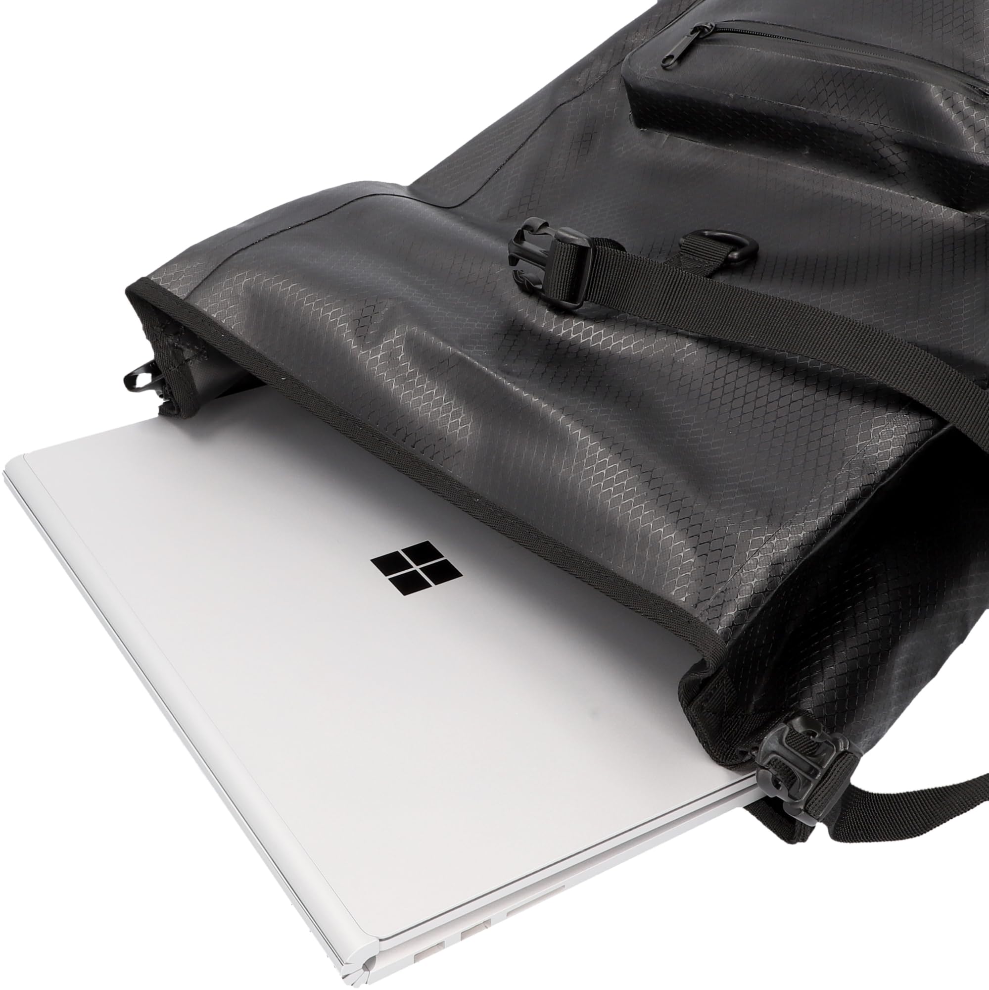 Fischer BORSA PORTATUTTO PLUS TERRA BORSA BICICICI IMPERMEABILE NERO VOLUM