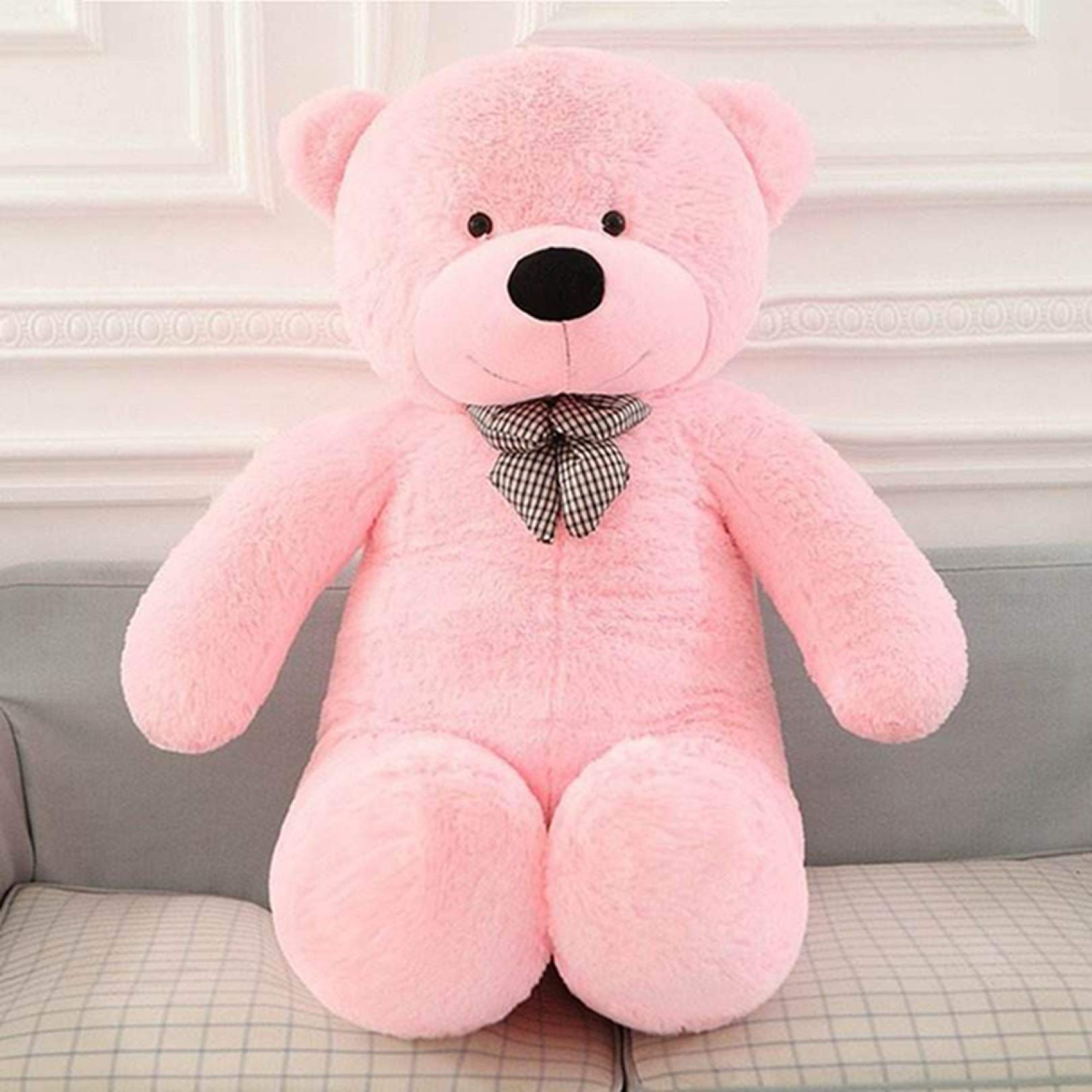 ✨希少✨非売品 BABY みるくちゃん 抱き枕 ぬいぐるみ ピンク Amazon｜[LSDZW] うさぎのぬいぐるみ 兎 おすわり 抱き枕