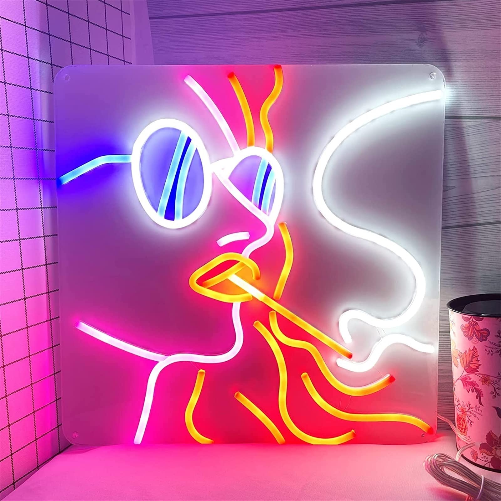 Amazon.co.jp: ネオンサイン Led モデリングライト発光文字看板