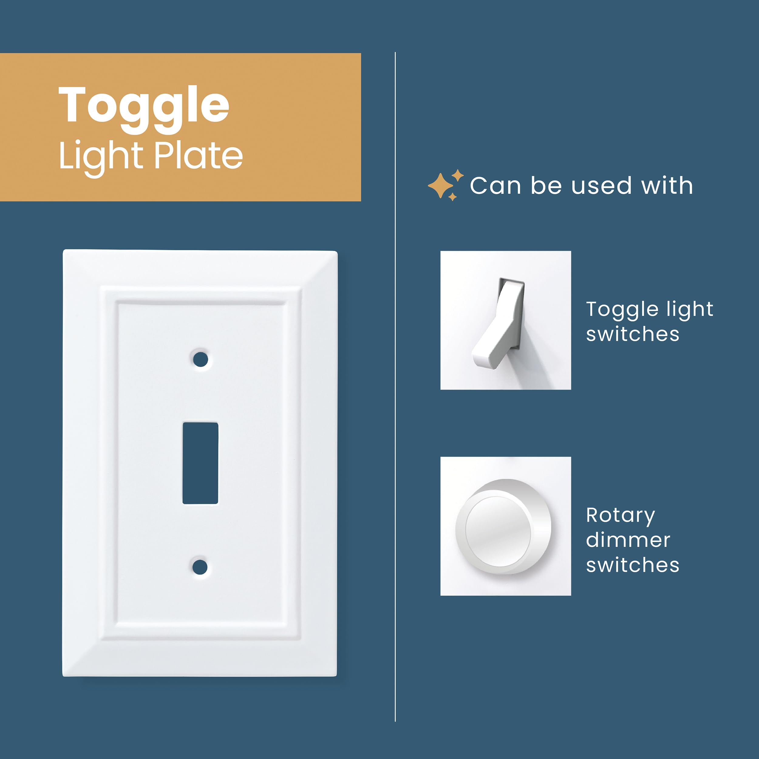 Franklin Brass W35217-SN-C Classic Architecture Single Toggle Switch Wall Plate/Switch Plate/Cover, Satin Nickel