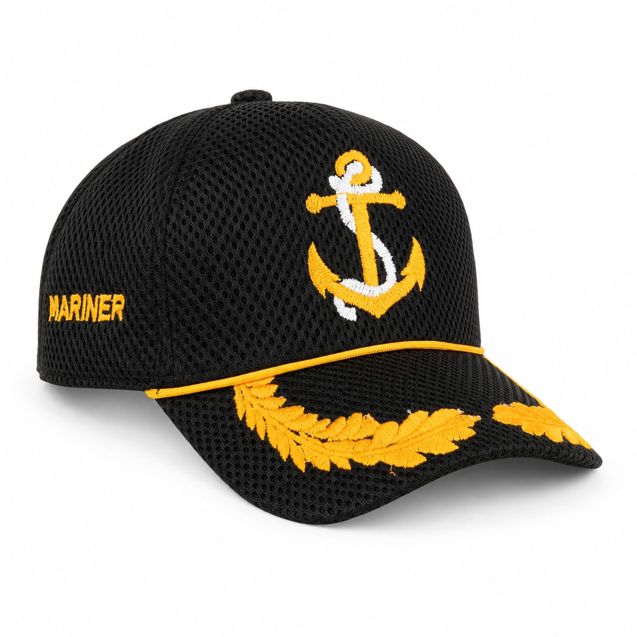 MarinersApp Merchant Navy Anchor Cap - Royal Feel-picture-51