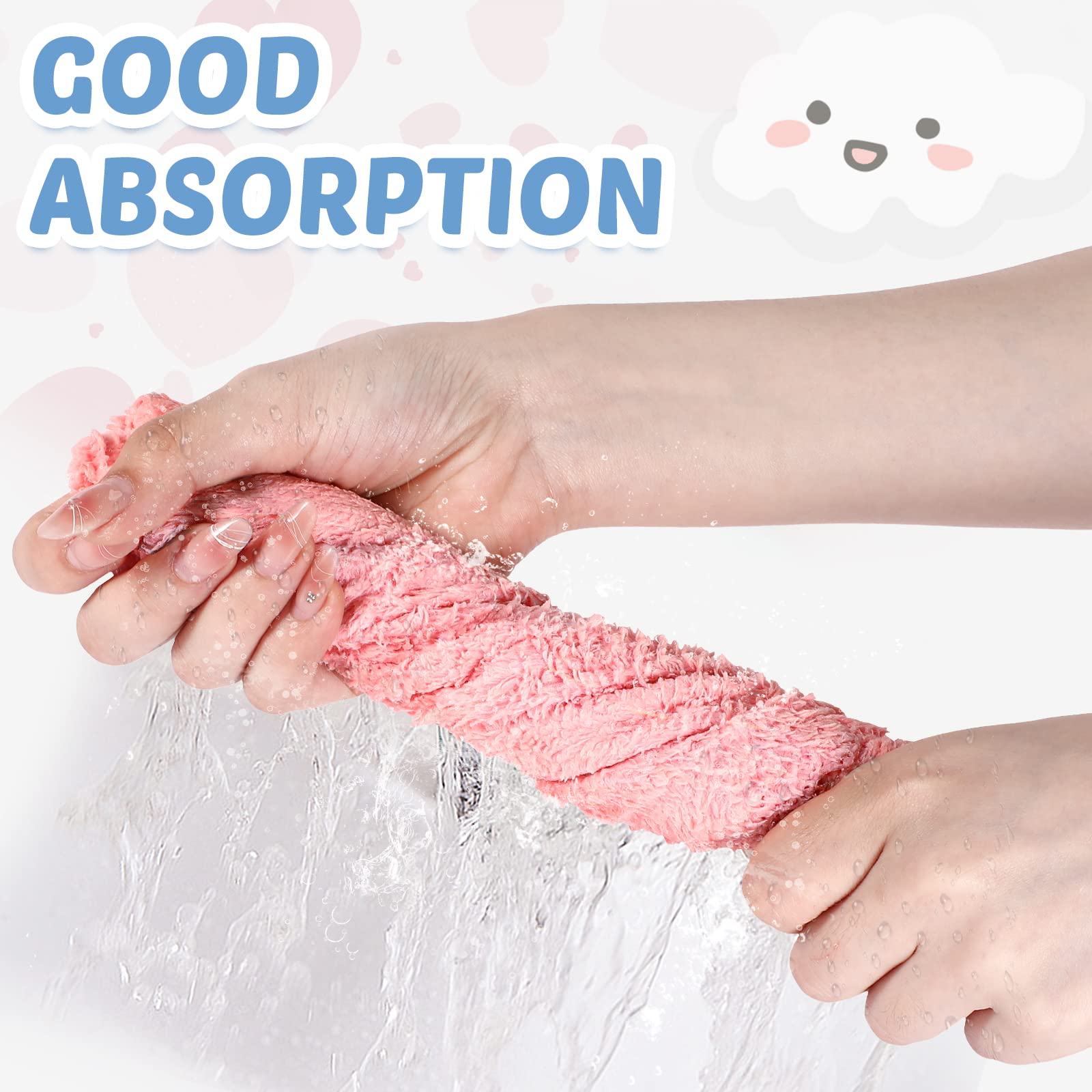 Mixweer - Paquete de 40 paños de microfibra para eructos de bebé de 20 x 10 pulgadas, paños absorbentes para eructos para bebés y niñas, alfombras para eructos para recién nacidos, artículos