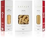 Eataly Roman Style Pastas Bundle Pack- Bucatini, Super Spaghettoni & Rigatoni, 3-500g (17 oz.) Boxes- 1 Each