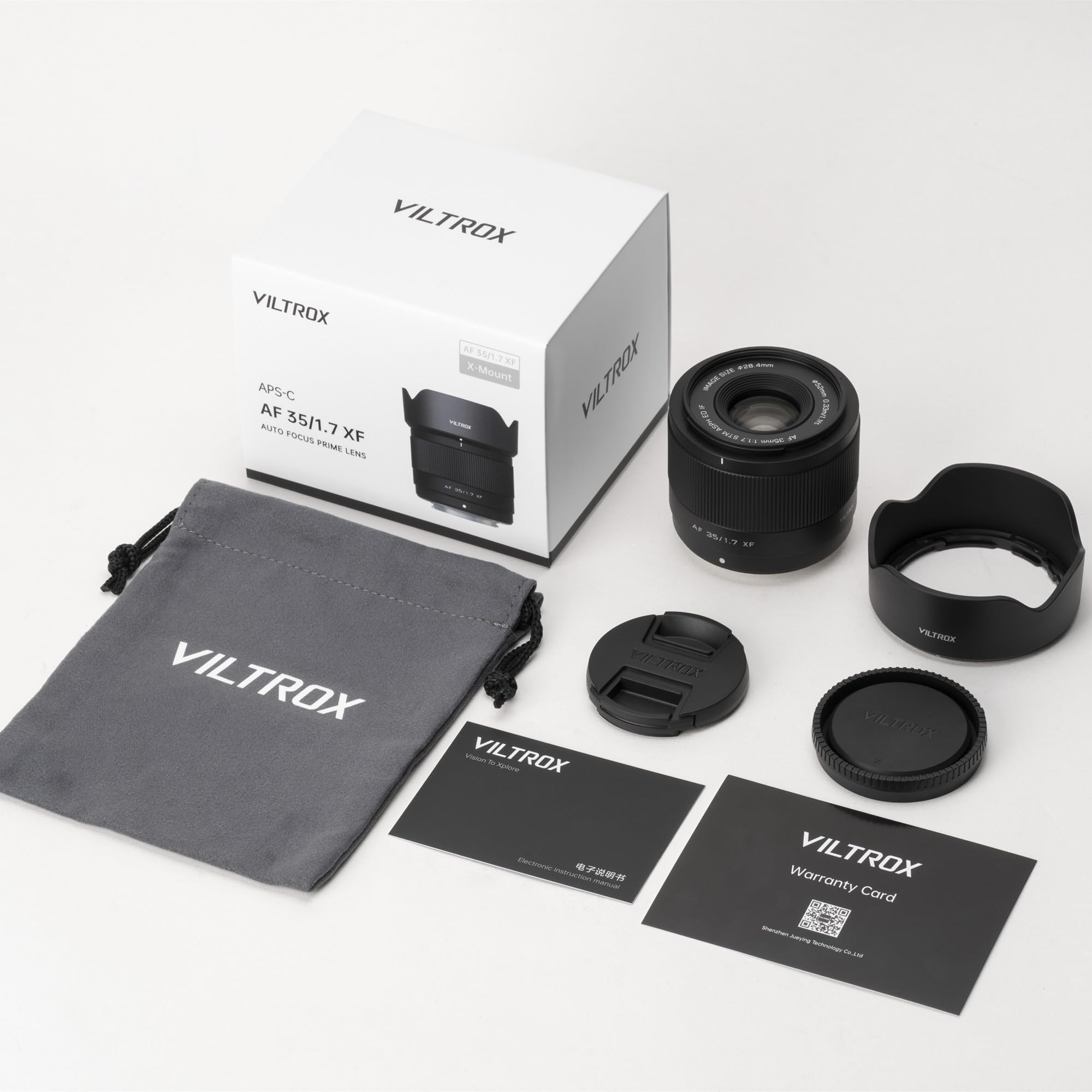 Amazon.co.jp: VILTROX AF 35mm F1.7 XF カメラレンズ 大口径 単焦点 