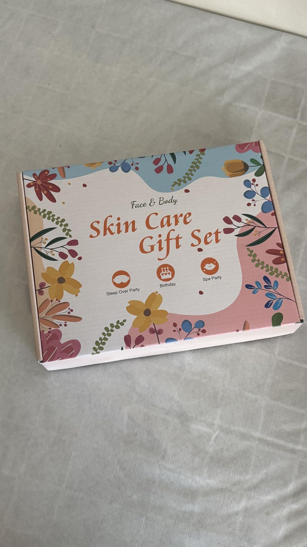 YUEONEWIN 60PCS Bulk , Spa Party Supplies with Face Masks Skincare, Under Eye Patches, Hand Cream, Lip Balm, Lip Mask, Nail Files, Spa Party Favors for Bridal Wedding Birthday Sleepover Party