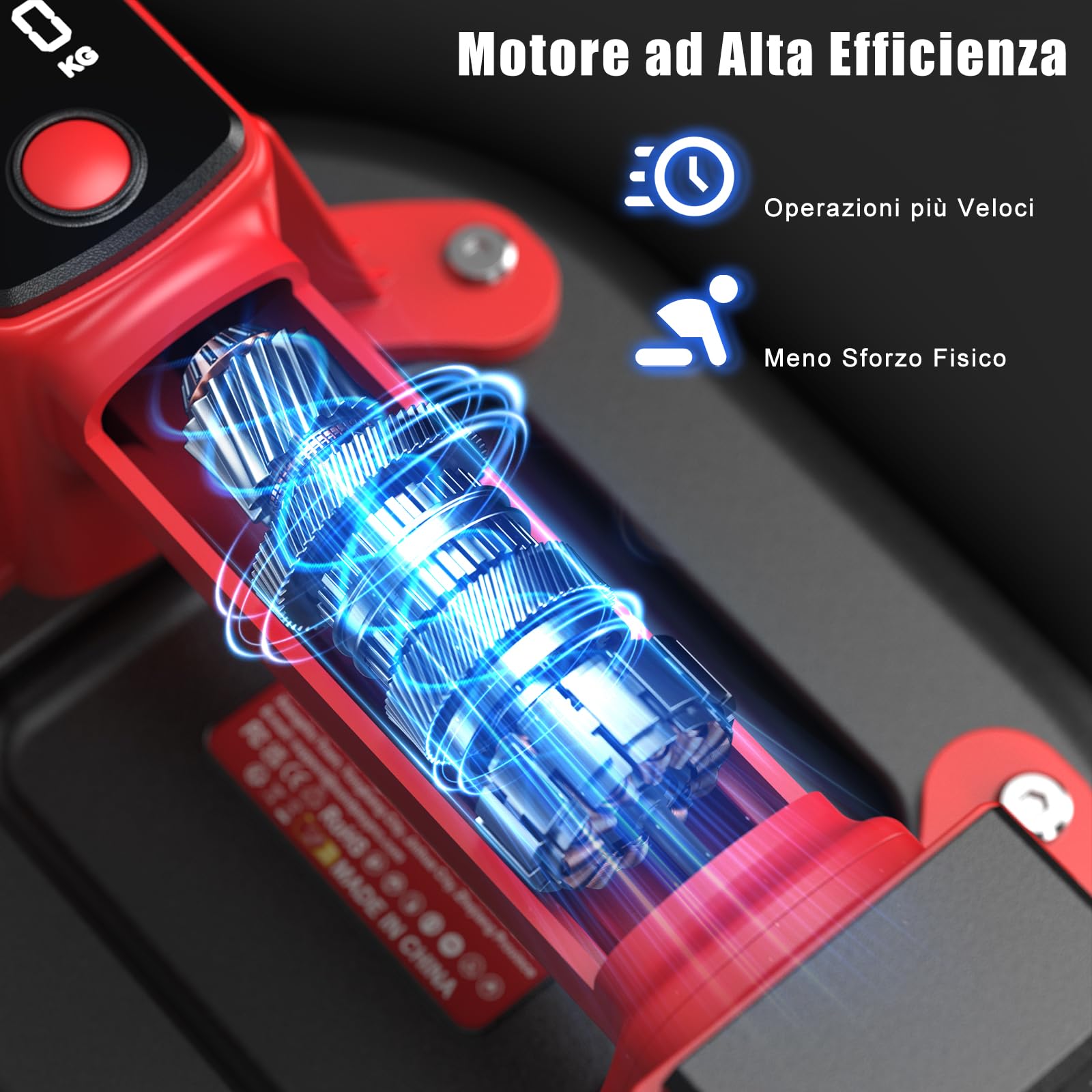 Ventosa per Piastrelle a Batteria, 2 Pezzi SundpeyPRO 10" Ventosa Elettrica con Carico Massimo di 300KG con 4 x 3,0Ah Batterie, Display LCD, Ventose in Vetro per il Sollevamento di Granito e Marmo