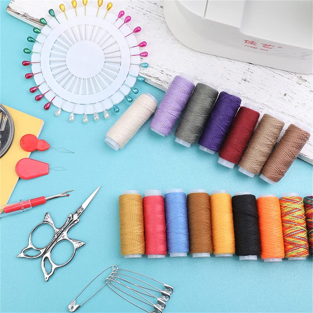 Kit de Costura DIY, Caja multifunción, Acolchado a Mano, Costura, Bordado, Hilo, Accesorios, Kits