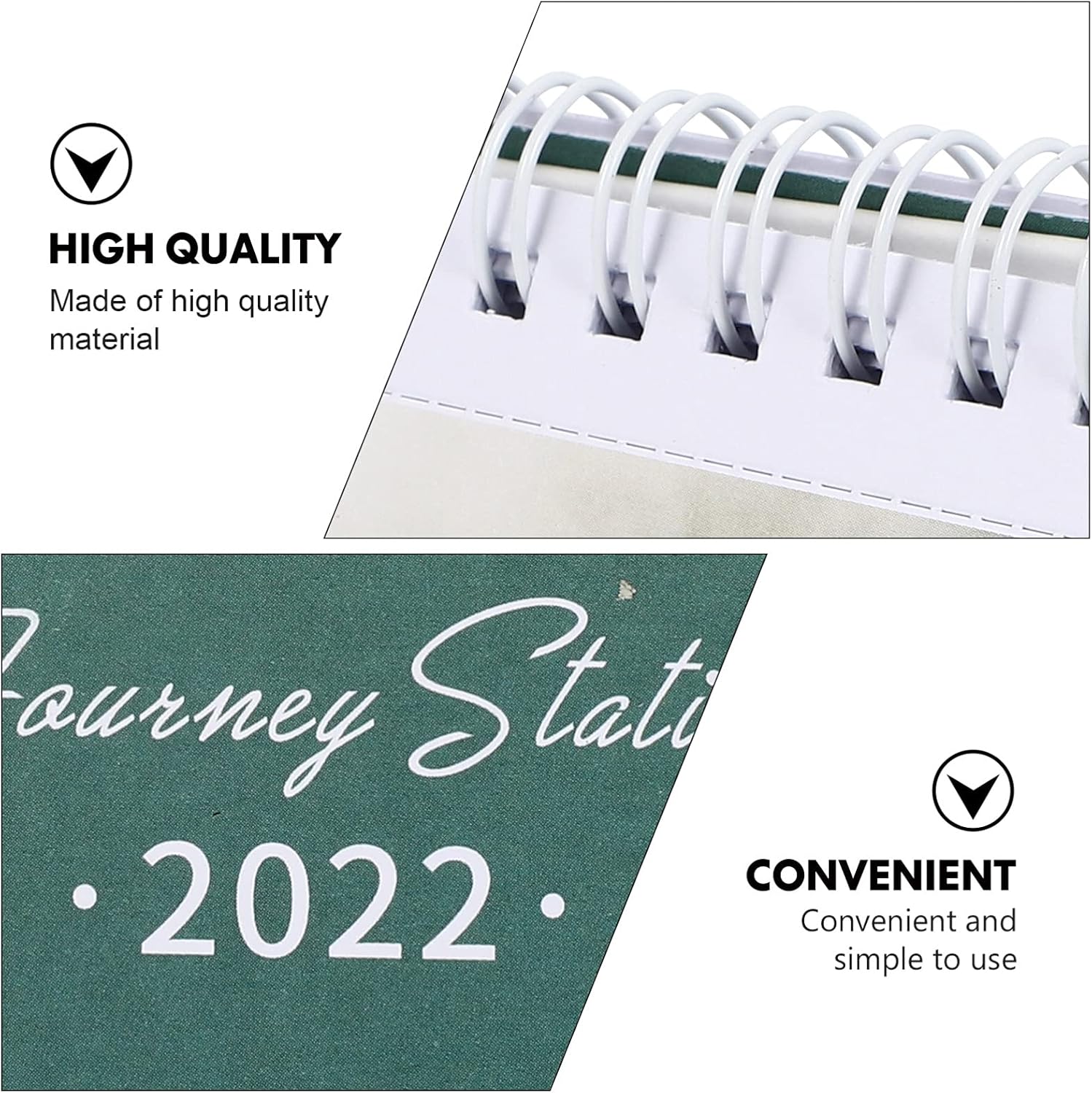 Buy NUOBESTY 2022 Desk Calendar 3. 9 x 3. 14Inch Standing Flip Mini