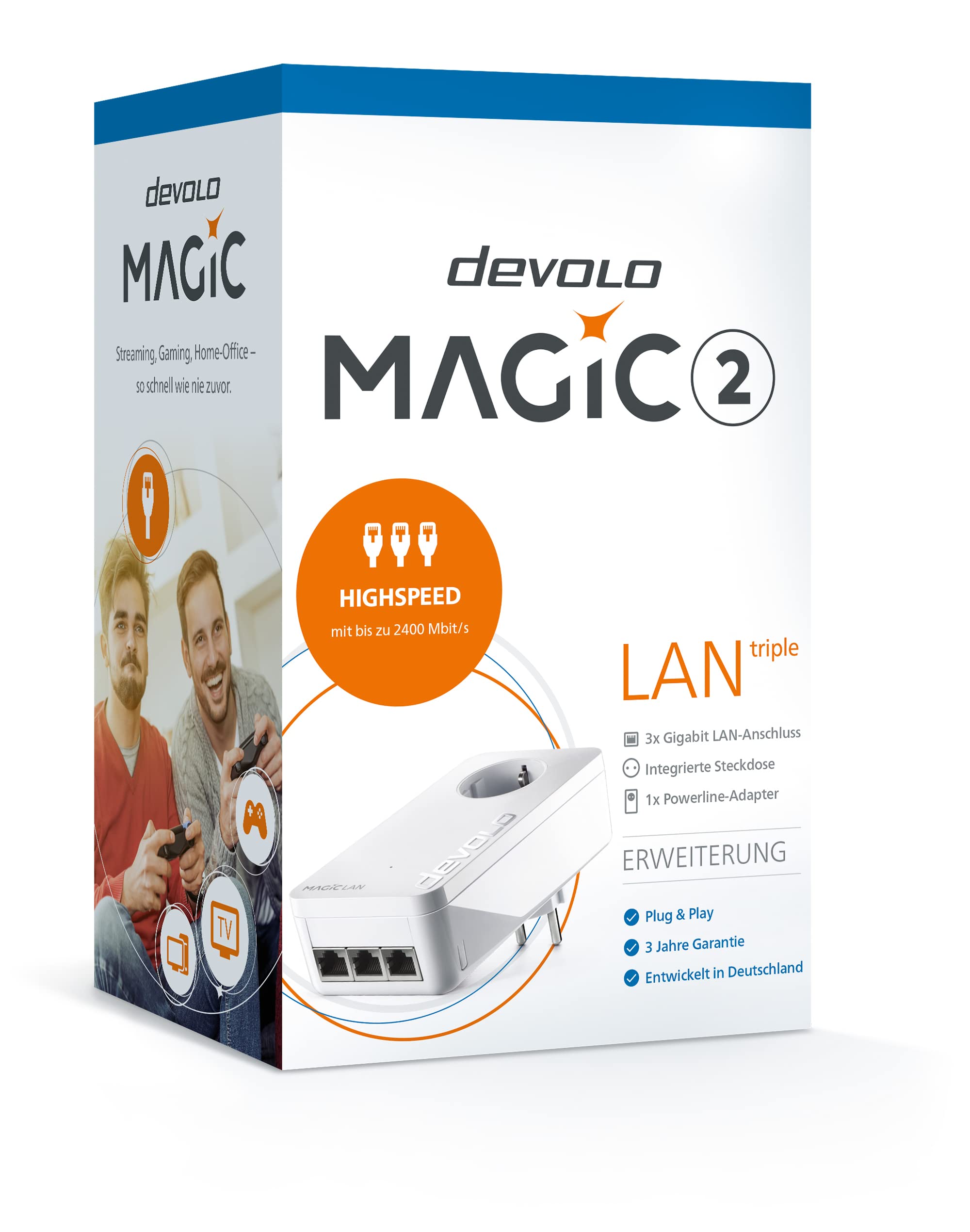 Devolo Magic 2 LAN Triple Extension G.hn 3X RJ-45-8502