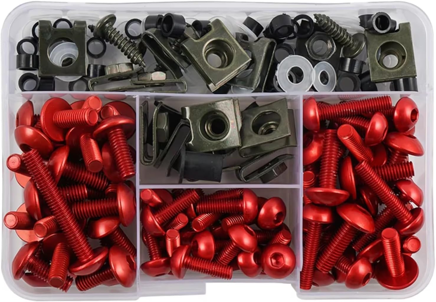 ユニバーサルバイクネジフェアリングボルトナットボディナット