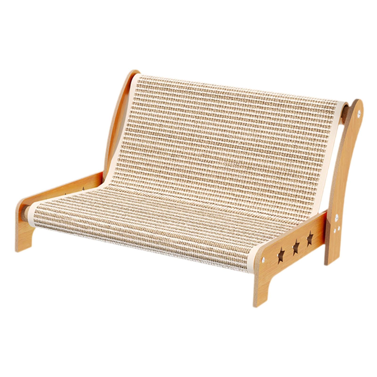 Griffoir pour Chat Fauteuil Inclinable Lit Divan Planche à Griffer Conception 2 en 1 Polyvalente pour Le Grattage et La Convient pour Les Chat, Size S