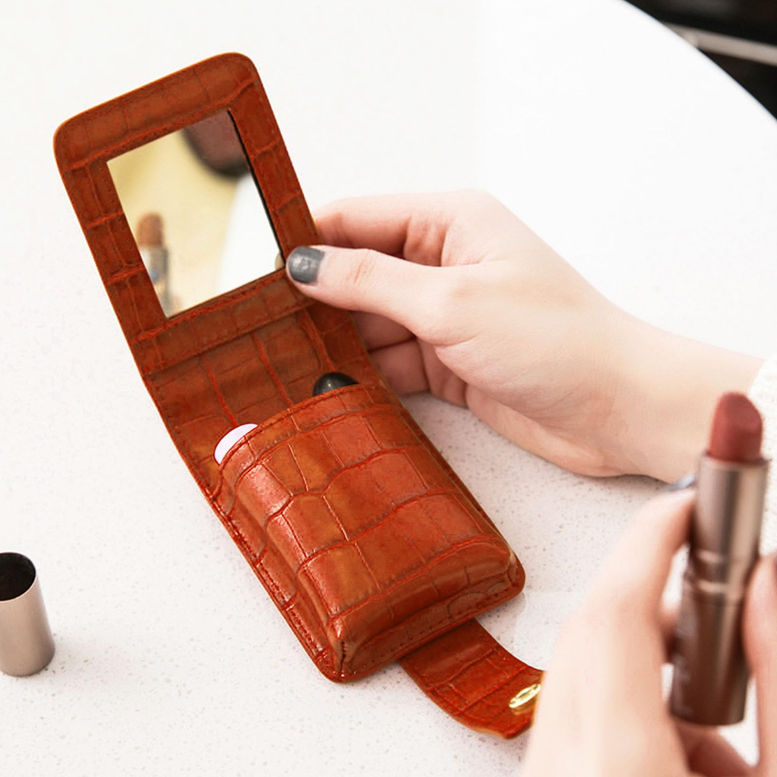 Leather Lipstick Case - Image 4